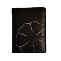 Branco - Damen-Portmonee aus Leder, Modell 22369 Schwarz