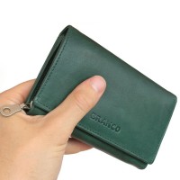 Branco - Portmonee aus feinem Leder, Modell 265 Gr�n