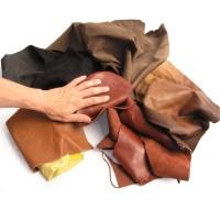 Lederreste, Bastelleder in 3 Handgr��e und gr��er  - prima Qualit�t