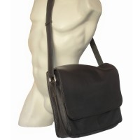 Jahn-Tasche - Laptoptasche  / Umh�ngetasche Leder Modell 448 Schwarz