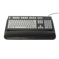 Hamosons - Tastatur- und Handballenauflage Modell 26302 Schwarz