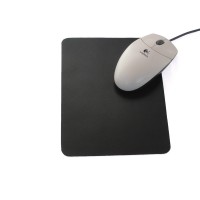 Hamosons - Mousepad echt Leder Modell 26303 Schwarz