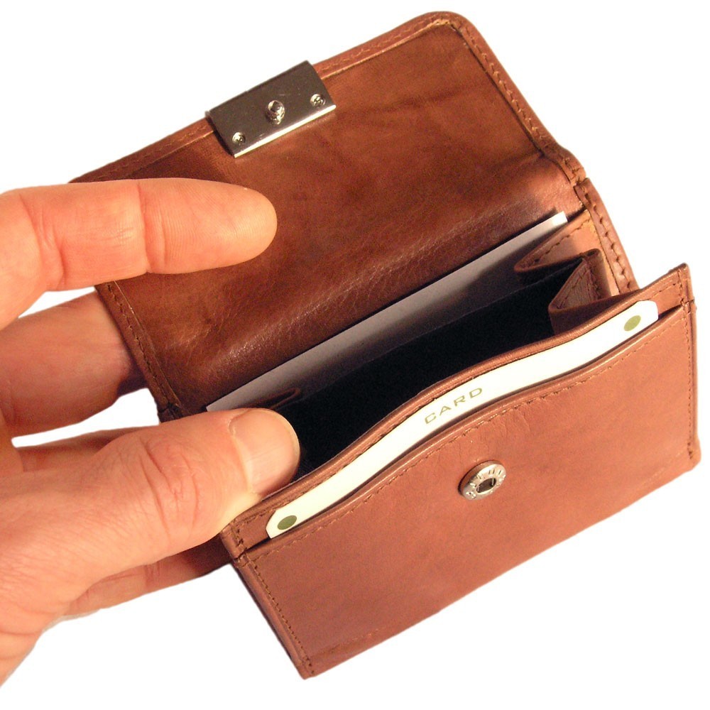 Branco - Leather Purse, Ladies Wallet, Coin Purse Small Wallet, Model-12032 Brown Wallets & Purses