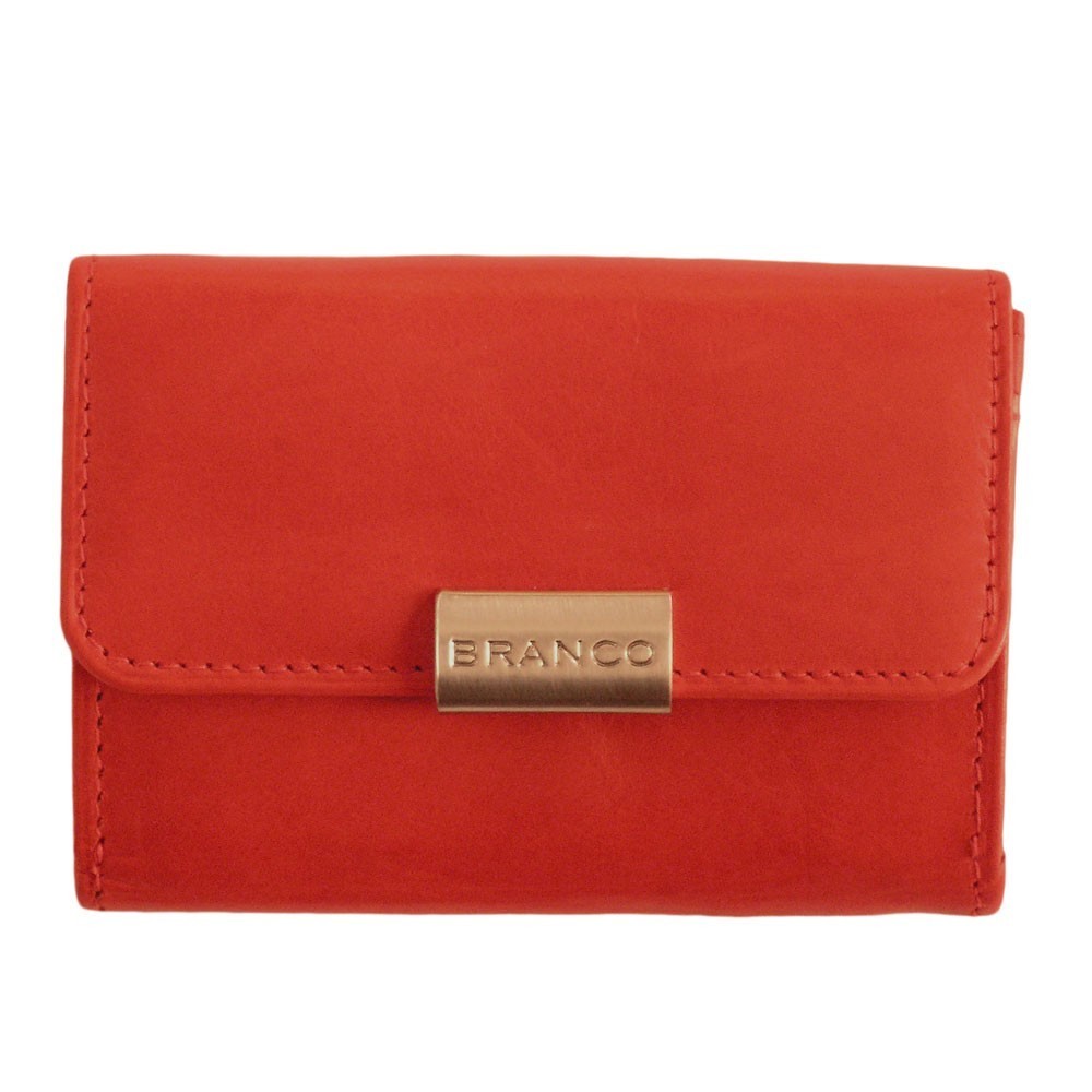 Branco - Leather Purse, Ladies Wallet, Coin Purse Small Wallet, Model-12032 Red Wallets & Purses