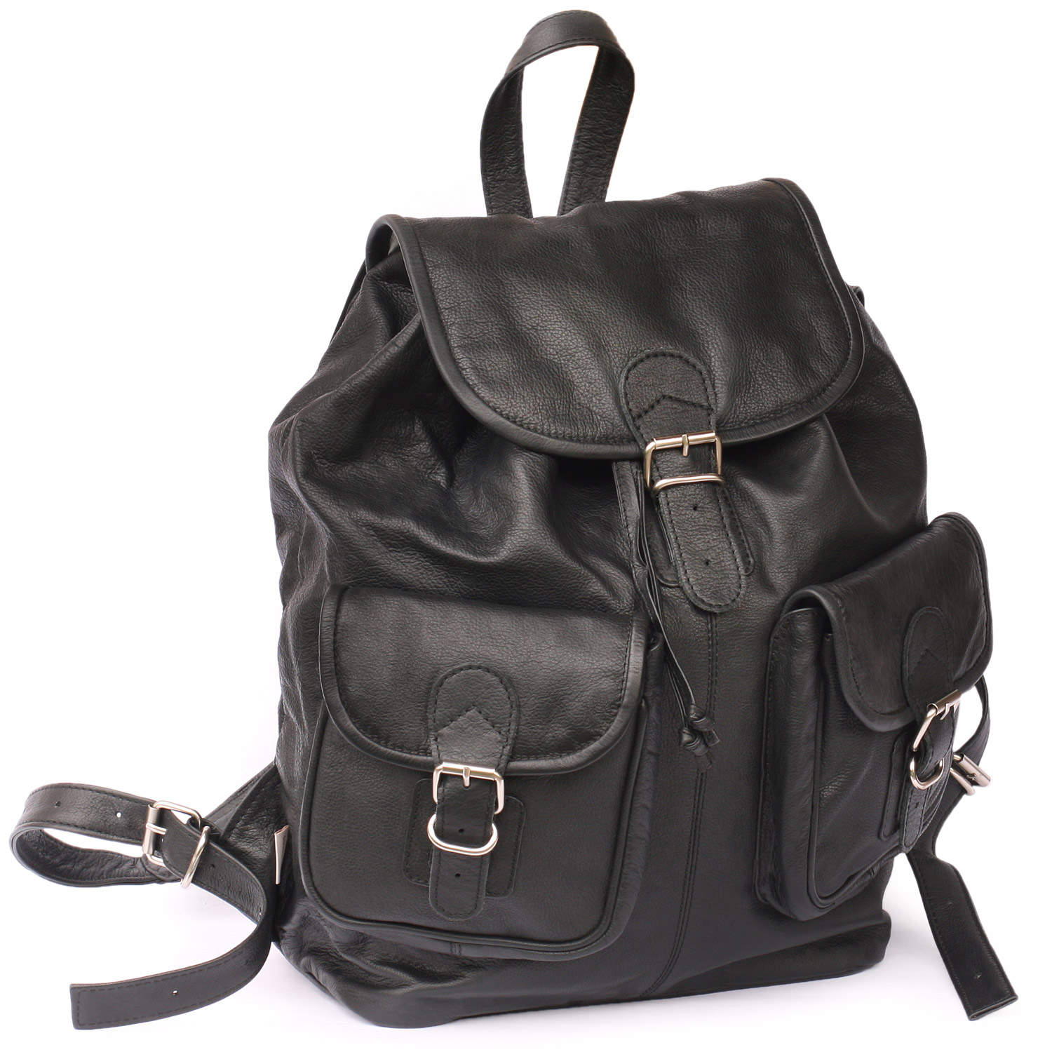 Großer Lederrucksack von Hamosons